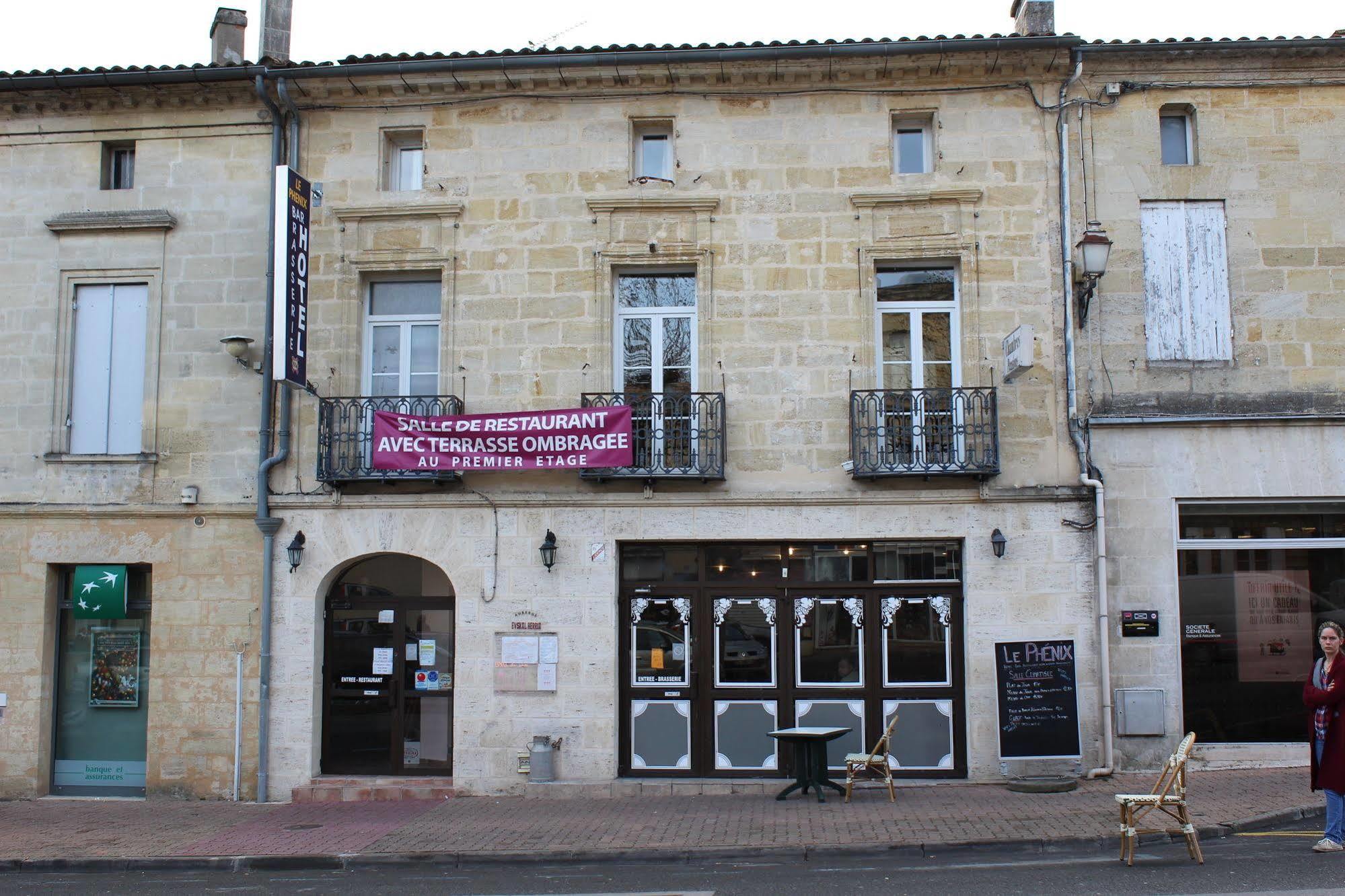 Le Phenix Hotel Castillon la Bataille Bagian luar foto